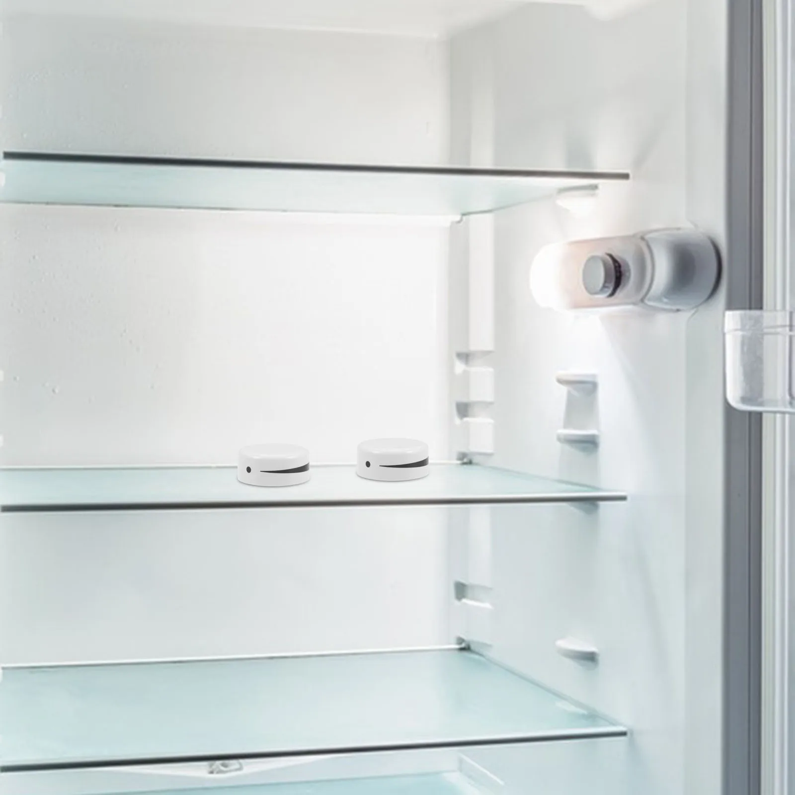 

8pcs Refrigerator Temperature Control Knob Replacement Adjustable Thermostat Switch Dial Cap For Freezer Precise Temp Adjustment