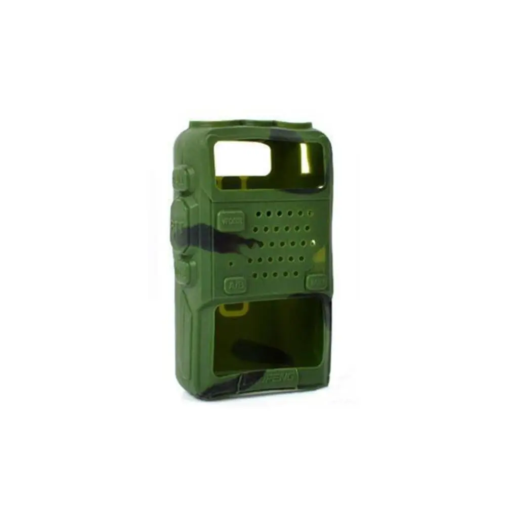 

Cover for Baofeng Interphone Cover Protective Sheath Silicone Case Mobile Radio Shell Soft Case Silicone Cover for Baofeng