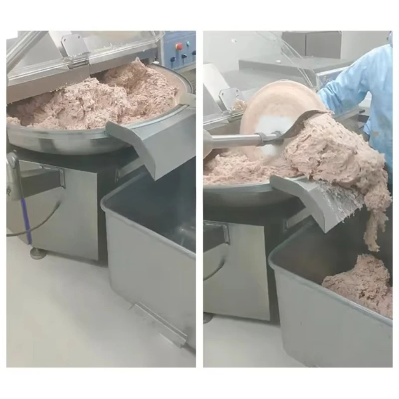 Meat Bowl Chopper, High Speed Low Noise Stainless Steel Vacuum Bowl Cutter Mixer, FL Customized Wholesale