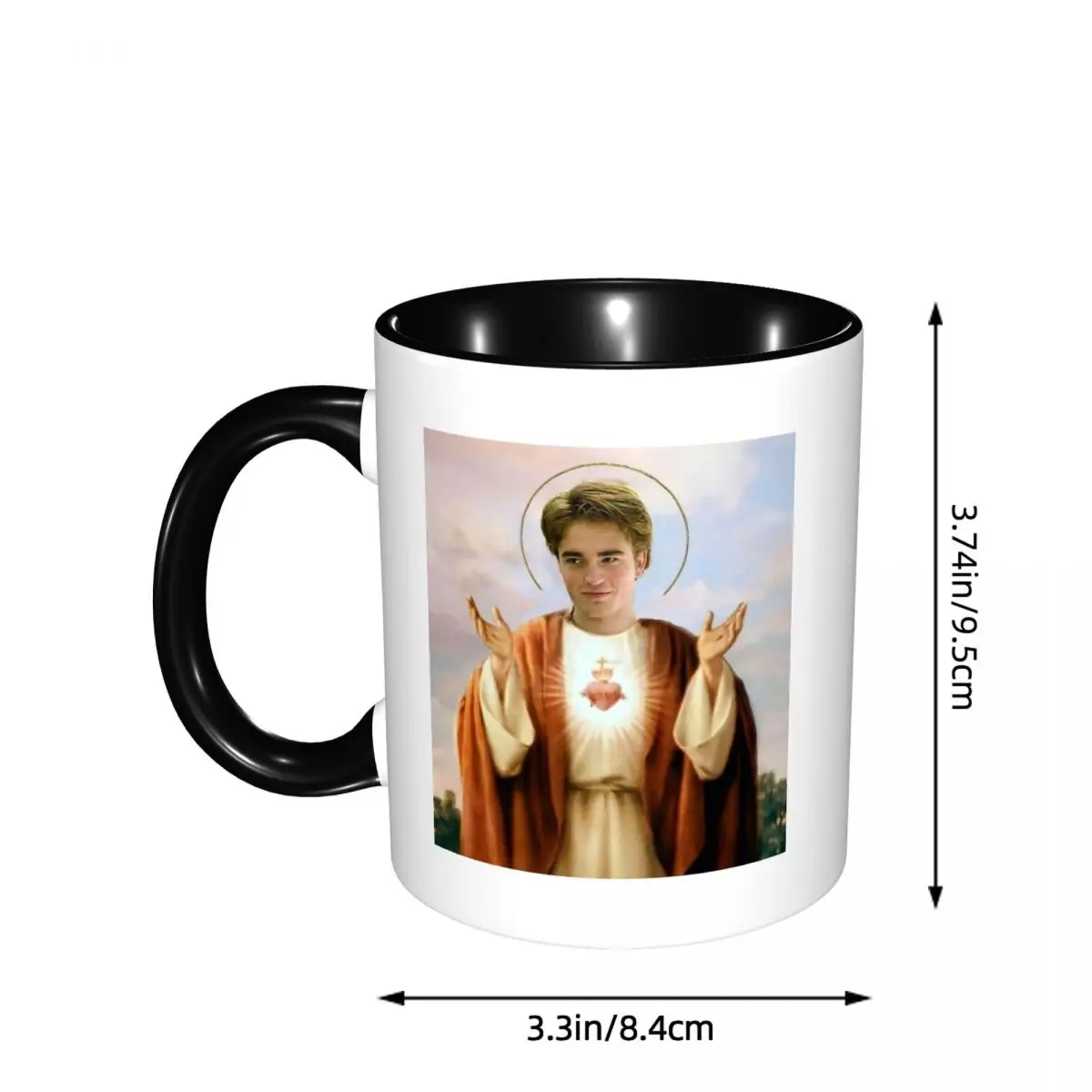 Edward Cullen Twilight Mug Funny Ceramic Coffee Cups Tea Mugs Milk Cup Drinkware Gift for Woman Man