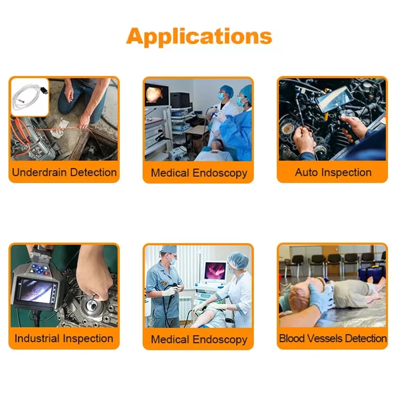 Most Cost-effective High Quality Flexible Endoscopy Mini Camera Module Smallest hd Endoscope Camera Module Medical Endoscope 2mp