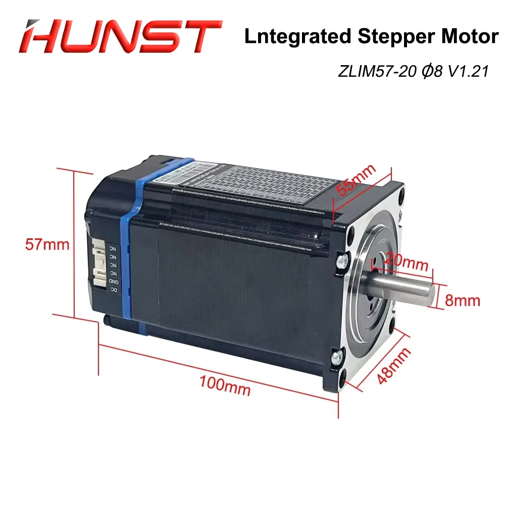 HUNST Integrated Open-loop Stepper Motor ZLIM57-20 Control Driver Group For CNC Laser Marking Machines And Engraving Machines