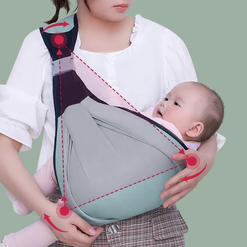 Accessories Easy Carrying Artifact Ergonomic Child Carrier Wrap Multifunctional Baby Carrier Ring Sling for Baby Toddler Carrier