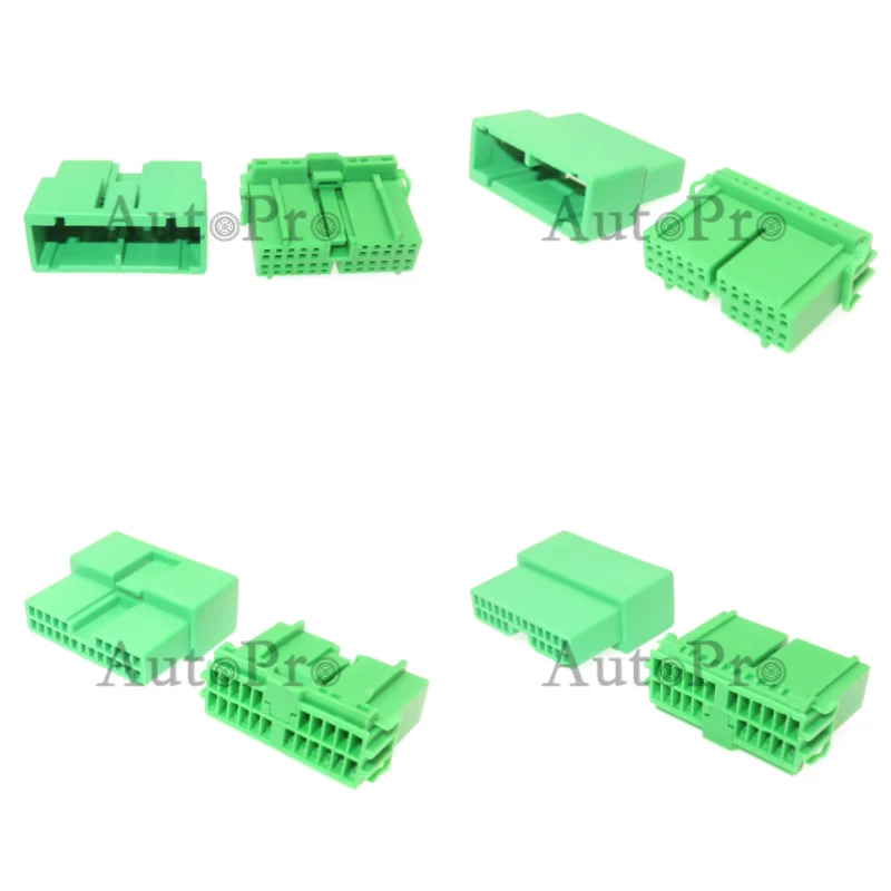 1 Set 22 Hole IL-AG5-22P-D3C1 IL-AG5-22S-D3C1 Car Unsealed Socket With AC Assembly Auto Instrument Electric Wire Plug For Honda