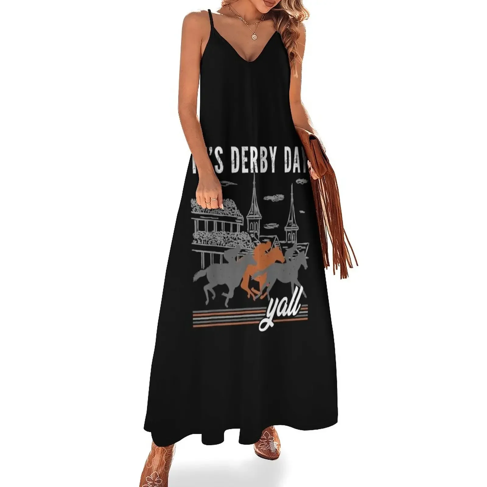 

Derby Day 2022 Derby Kentucky horse derby dresses Suit Sleeveless Dress summer dress dresses women summer 2024 Dress