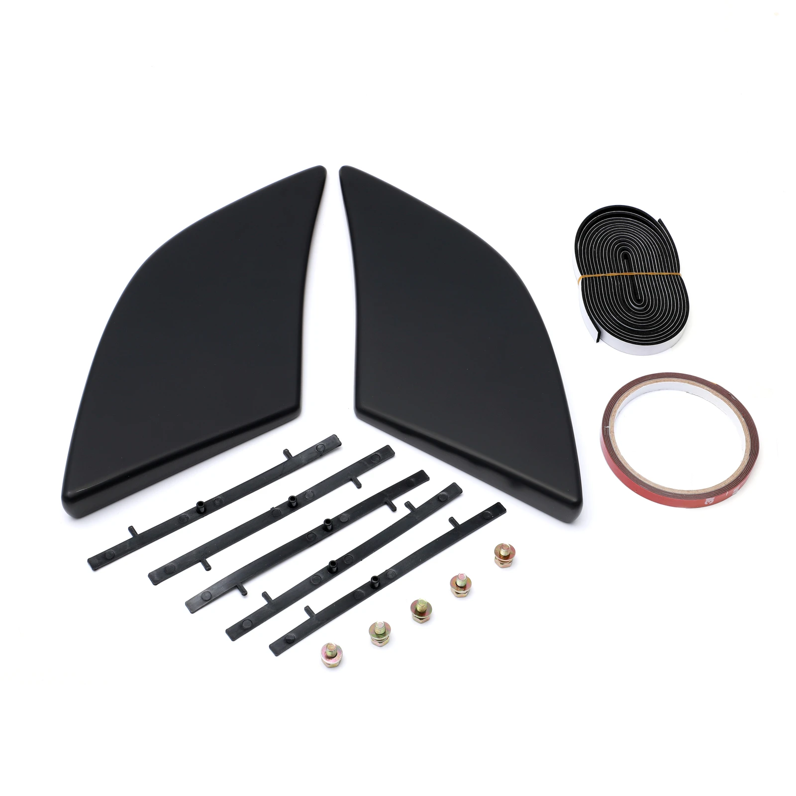 For 2011-2018 Dodge Charger Matte Black Rear Trunk Wing Spoiler 3pcs OE Style