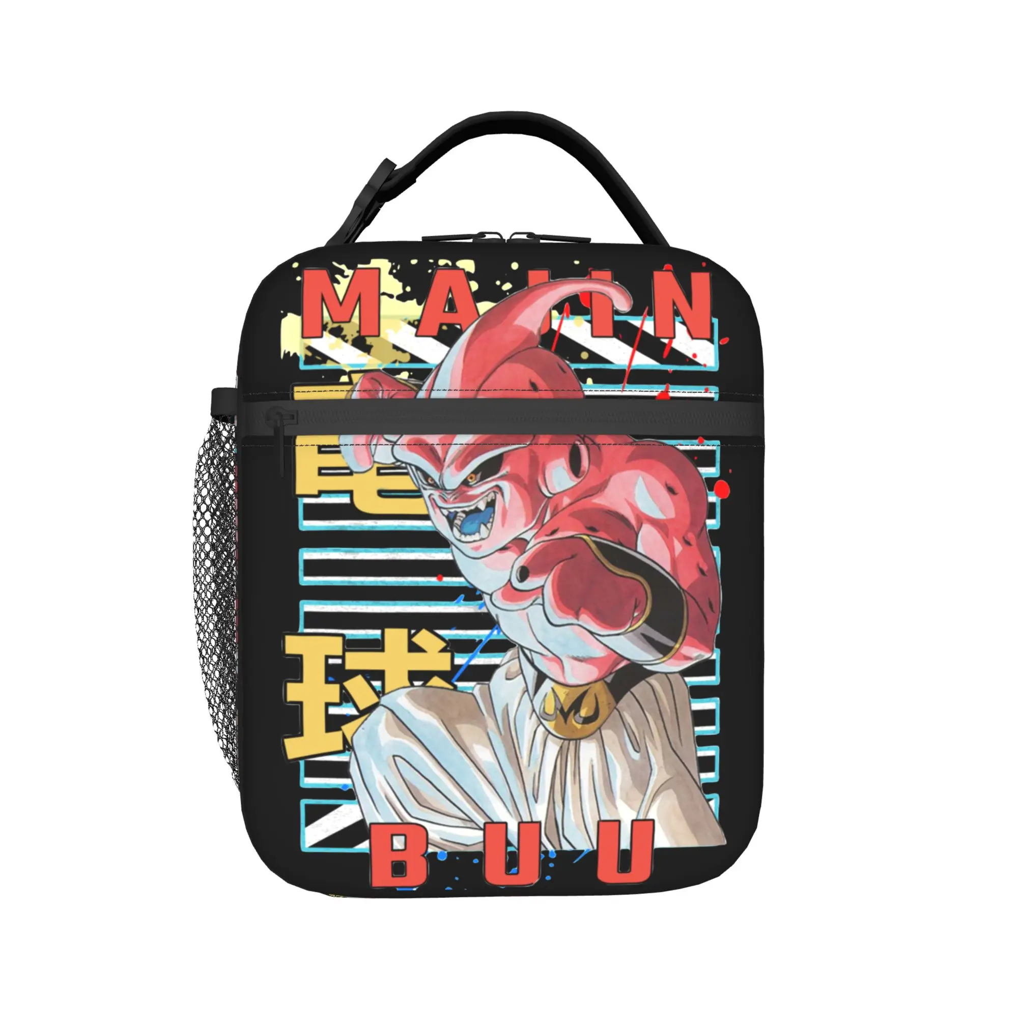 D-Dragon Ball Thermal Insulated Lunch Bag for School Japanese Anime Reusable Food Bag Thermal Cooler Lunch Boxes