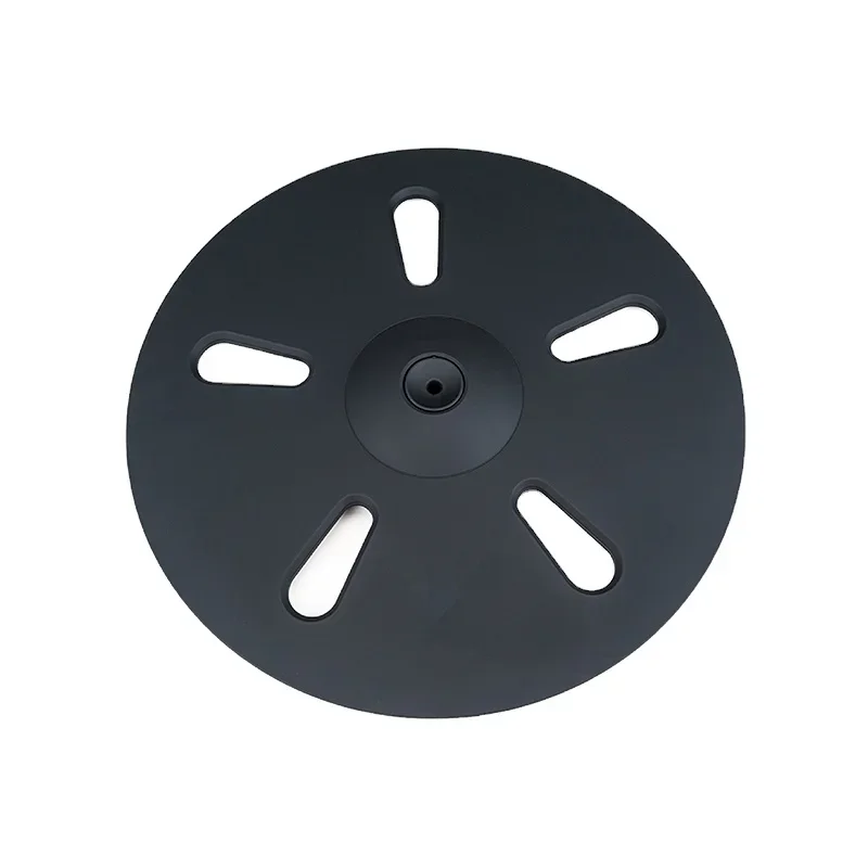 Professional 18 Dual Zone Black Crash Ride Cymbal Electronic Drum Set Mesh Pad with Choke No Stand-Direct Percussion H