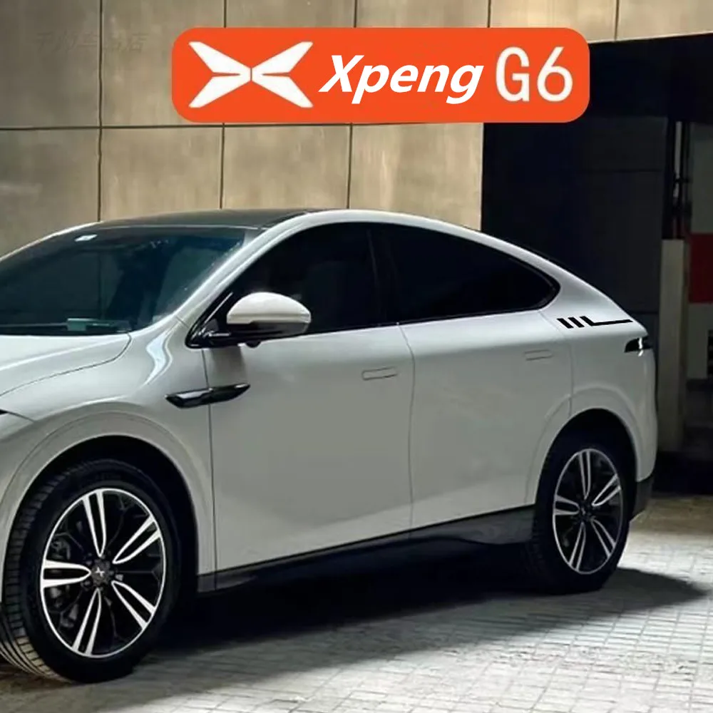 

Подходит для автомобильных наклеек Xpeng G6, Спортивная модель, модификация логотипа заднего окна, боковое крыло, этикетка, наклейка на корпус, декоративная наклейка