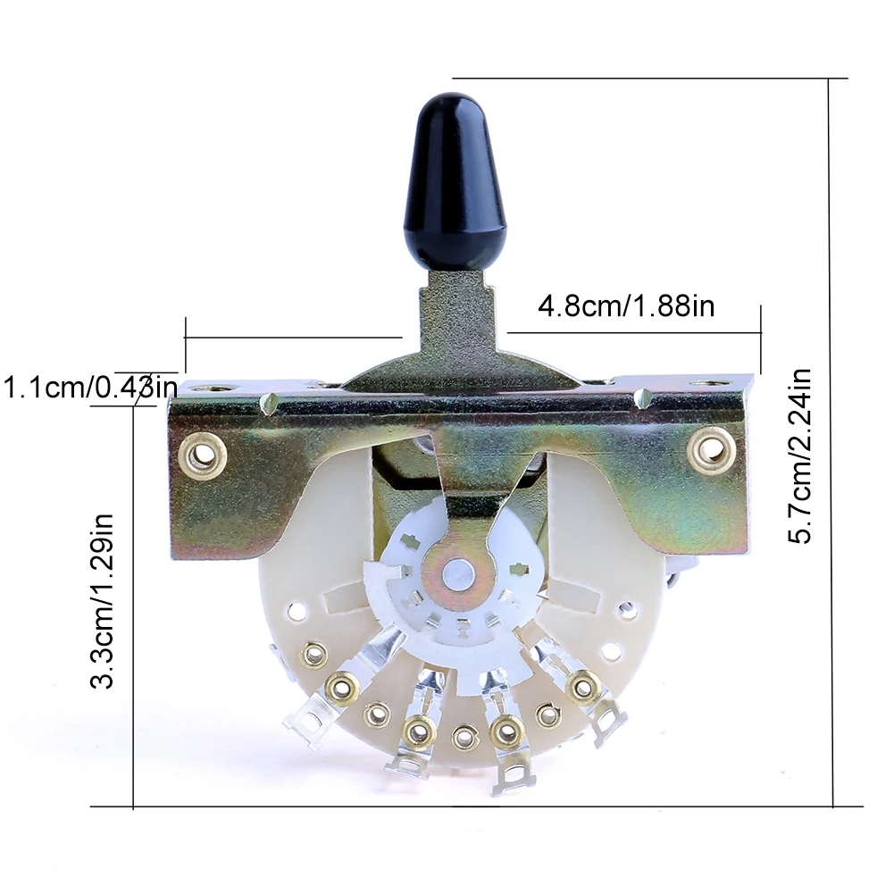 5-позиционный гитарный переключатель с винтами, переключатель для электрогитары, переключатель звукоснимателя для гитары, аксессуары для электрогитары TL
