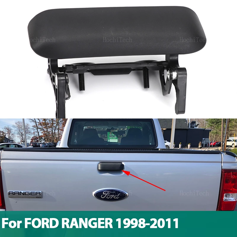 Car Rear Door Handle Portable Tailgate Handle Trunk Rear Door Knob for Ford Ranger 1998 - 2011 1L5Z9943400AAA Accessories