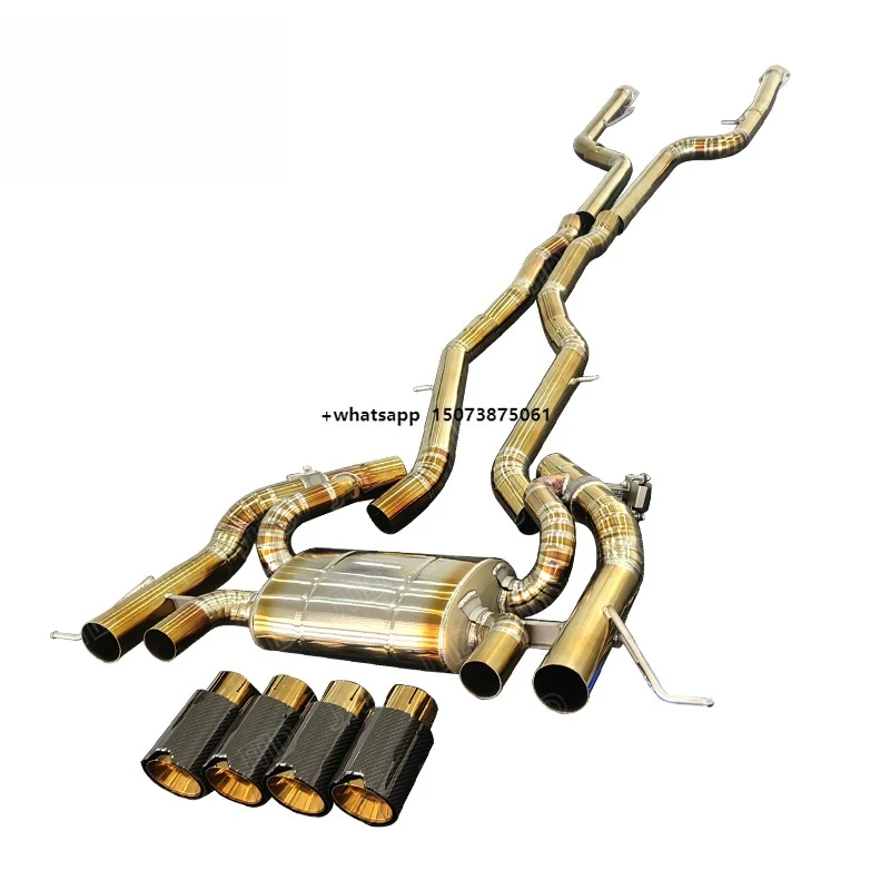 

Valved Performance Catback System For 2021-2022 M3 M4 G80 G82 Titanium Alloy Exhaust
