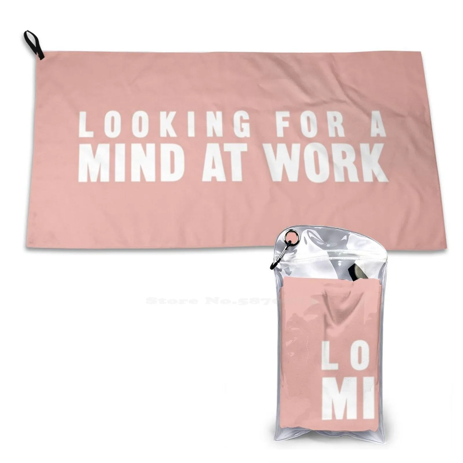 Looking For A Mind At Work Soft Towel Quick Dry Beach Towel Broadway Musical Trash Lin Manuel Miranda Quote Song Lyrics