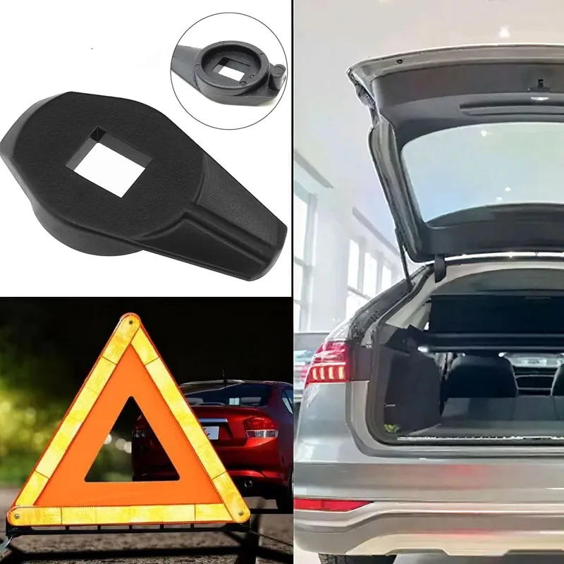 

Замок багажа, пряжка багажника, трехугольная ручка предупреждающей карты, подходит для Audi A4 B6 2000-2008, подходит для A6 C5 1998-20064B9867899.