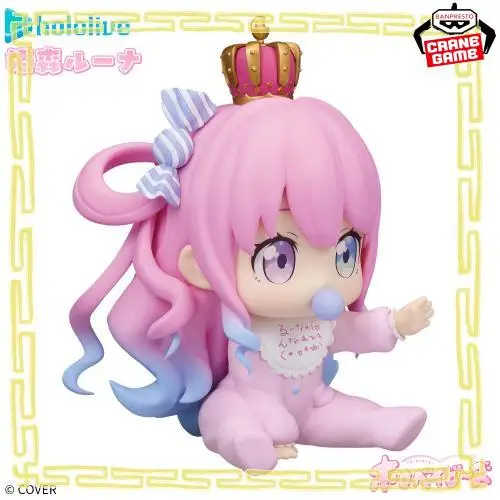 오리지널 반다이 나무코 반프레스토 홀로라이브 이프 루나 히모리즈 라플라스 다크니스 애니메이션 피규어 모델 수집가 장난감 선물 데스크탑 장식품