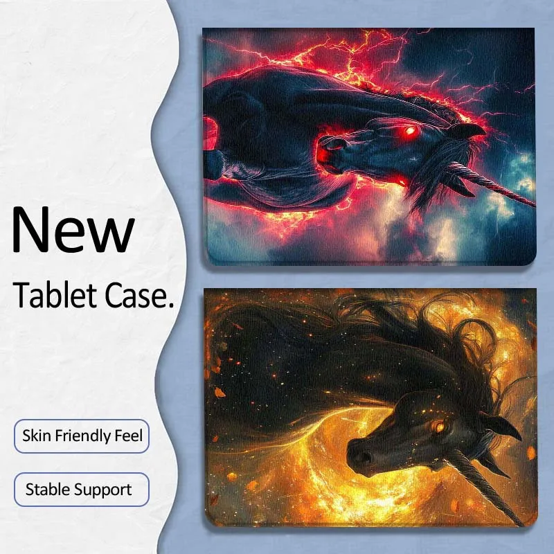 

Чехол-книжка Dark Horse Fire Cool для планшетов Xiaoxin Lenovo Tab P12 Extreme Legion Y900 Idea Pro GT 12.1 2025