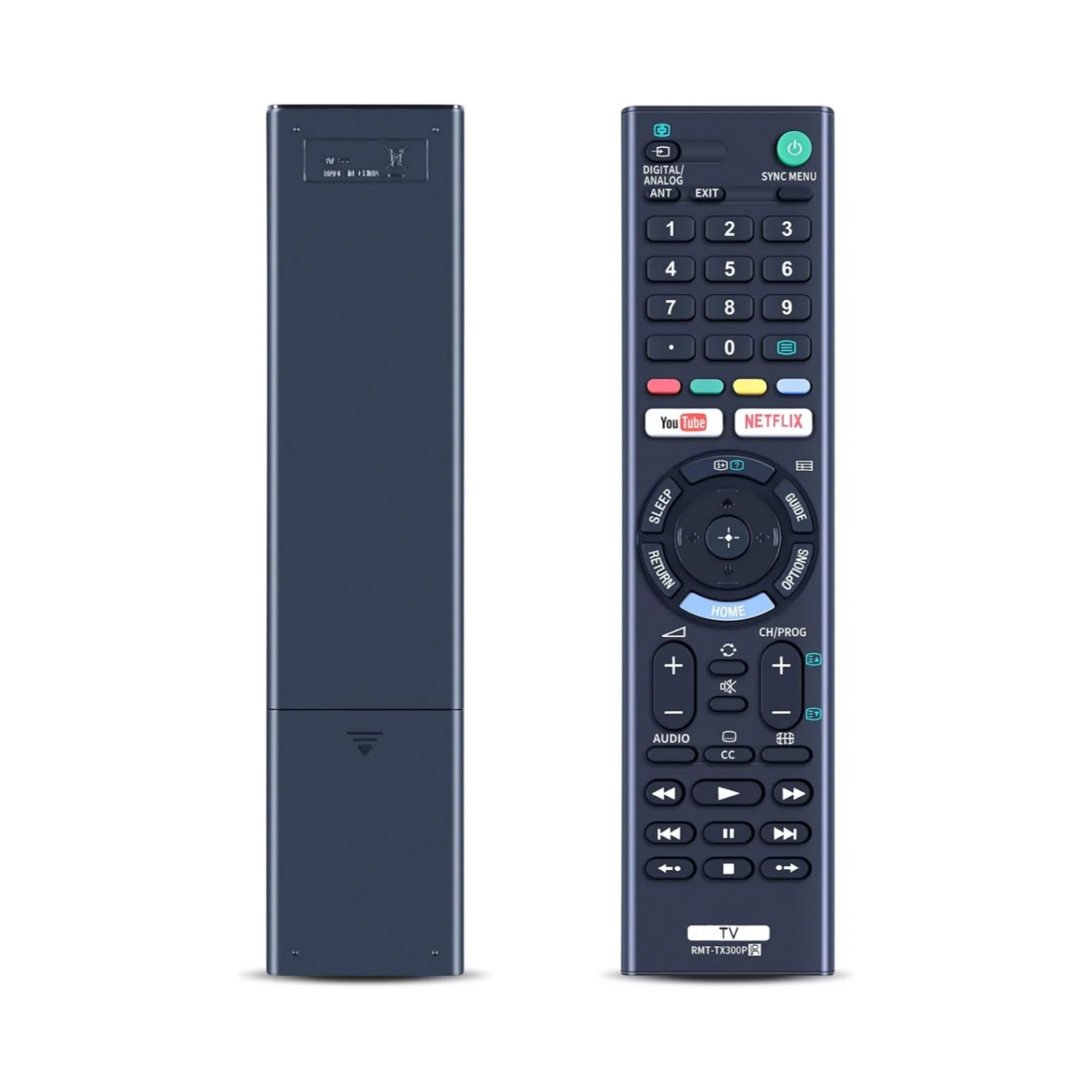 New RMT-TX300P Replaced Remote fit for Sony BRAVIA 4K TV RMT-TX300B RMT-TX300U KD-65X7000E KD-55X7000E KD-49X7000E KD-43X7000E