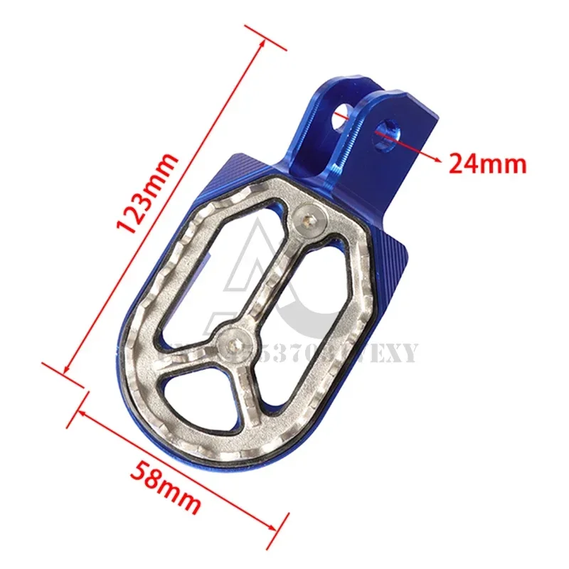 مسند قدم بدواسة الدراجة النارية باستخدام الحاسب الآلي مناسب لملحقات Honda CRF230F CRF 230 F 230F 2003-2017 2004 2005 #3