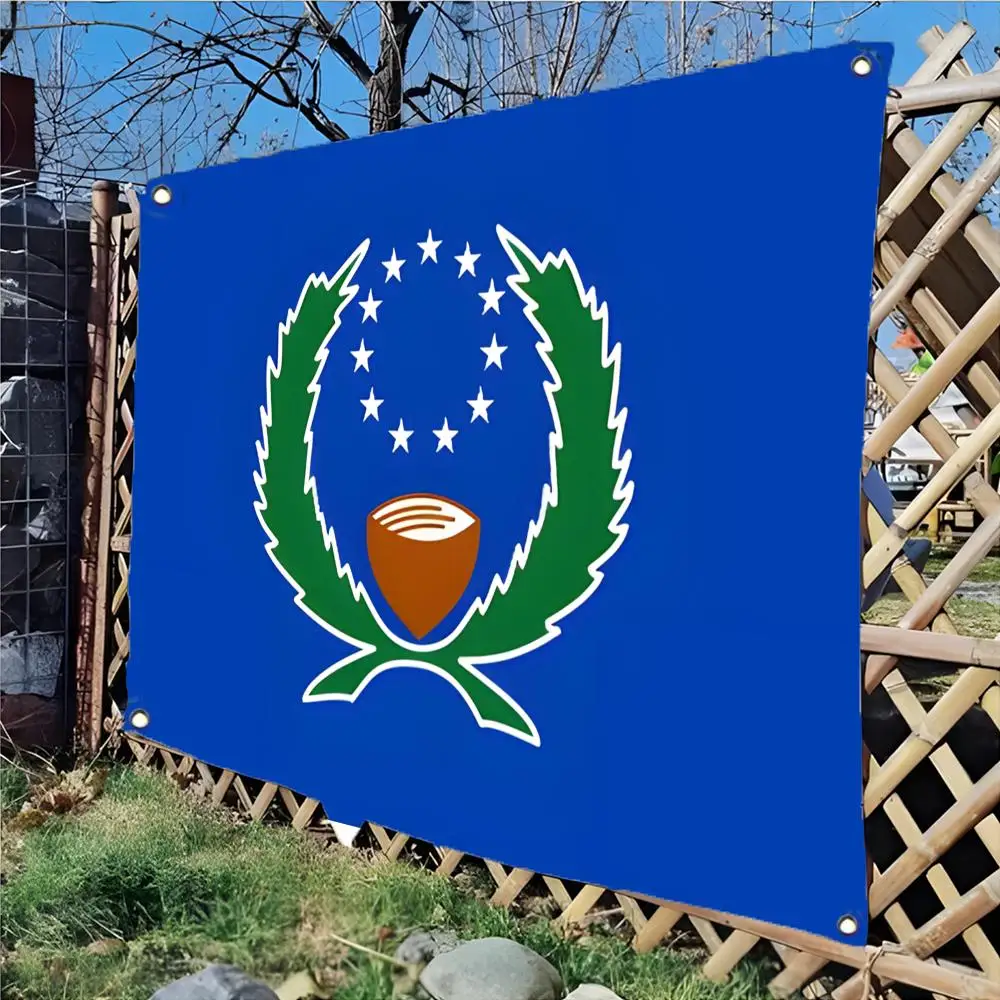 pacific island flag K-State of Kosrae Flags Daily four ring borderless design indoor outdoor decor easy hang install