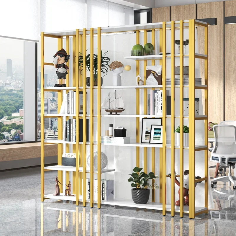 錬鉄製多層パーティションラックレストランスクリーン床から天井までの工業風ディスプレイラックオフィスエントランスウォール