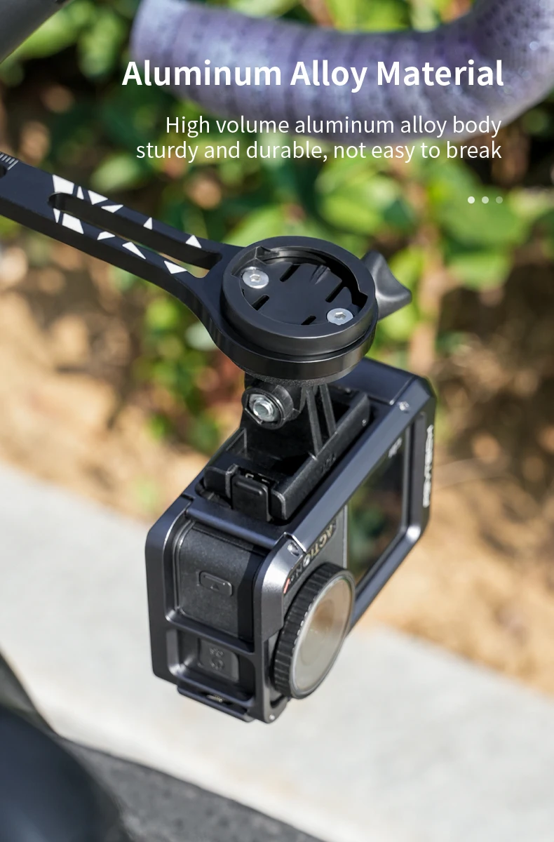 Bike Integrated Handlebar Computer Mount Bicycle Handlebar Cycling Computer Holder Road Handlebar Extender Aluminum Alloy Stand