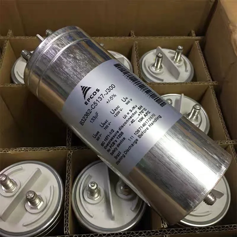 German EPCOS Siemens 133UF 1200V High Voltage Gallbladder Machine Filter Shutdown Non Polarized Oil Immersed Capacitor