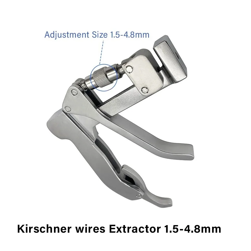Orthopedic Kirschner‑Wire Extracting Pliers, Bone‑Pin Removal Forceps, Clinical‑Grade Instrument for Ortho Procedures