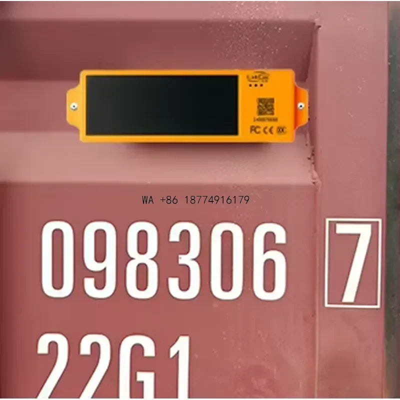 wmwmnu ILinkCon Solar Powered 4G GPS Satellite Refrigerated Container Monitoring System, Waterproof Design, Multi-SensorODM OEM