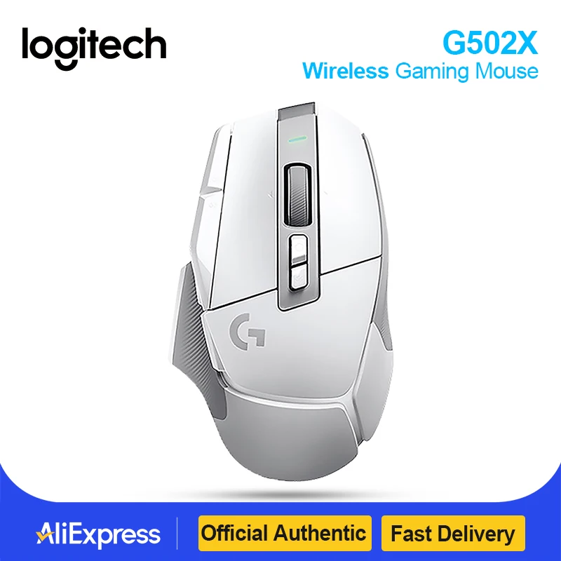 Logitech G502 X Wireless E-sports Gaming Mouse HERO 25K Sensor LIGHTSPEED Hybrid Microswitch Ergonomic 2.4G Rechargeable Mice