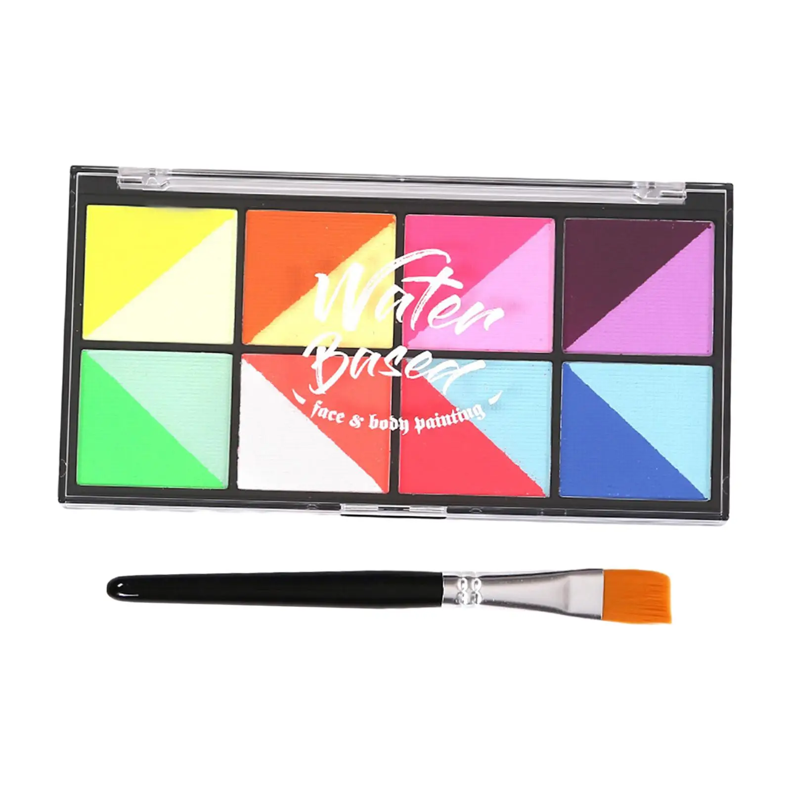 Kit de paleta de pasta de aceite de maquillaje de pintura corporal facial profesional para niños y adultos decoraciones navideñas para cosplay