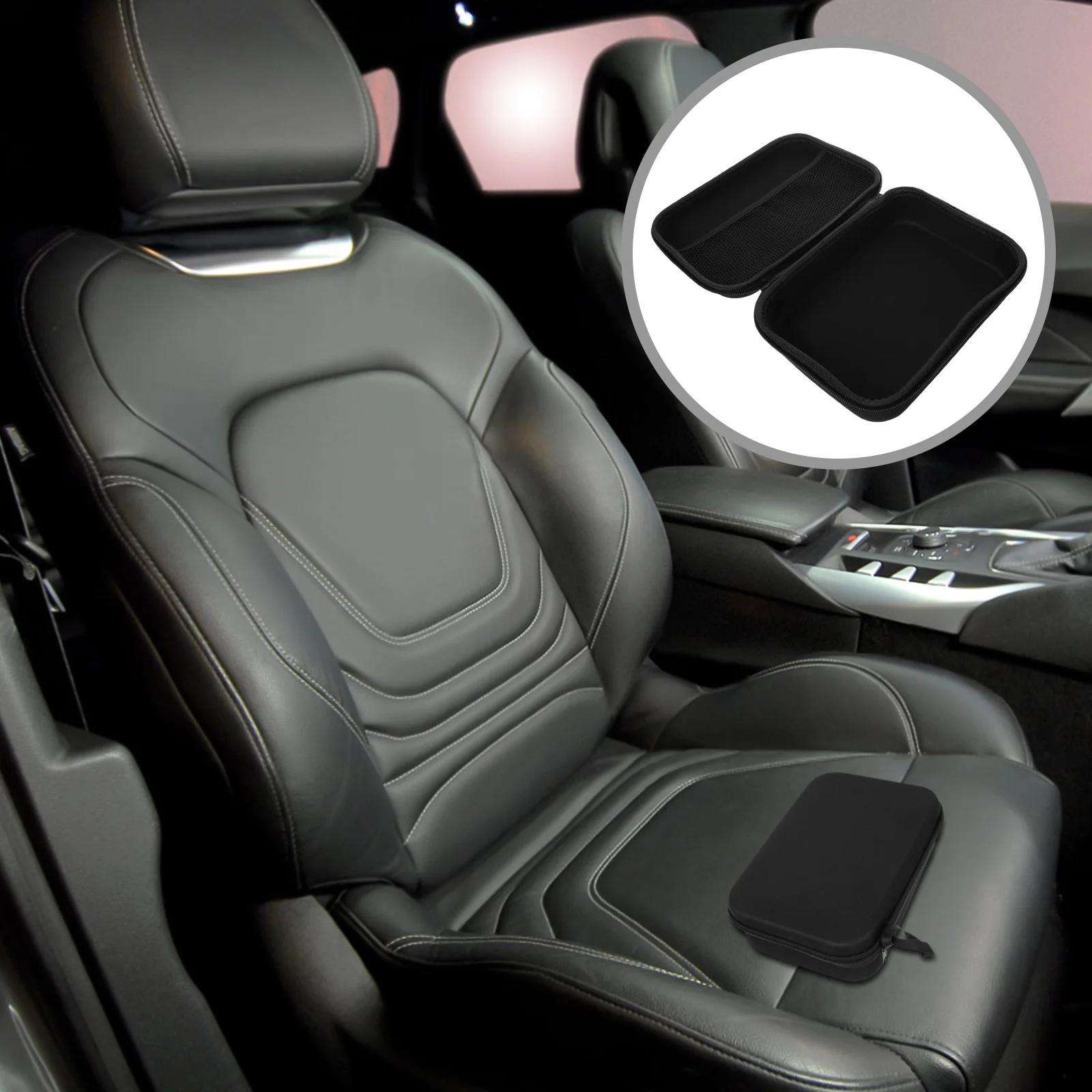 

Portable Storage Bag Car Trunk Organizer Durable Multifunctional Tool Organizer Under Seat Space Saving Car Storage