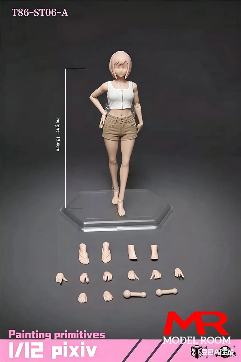 86TOYS T86-ST 1/12スケール 女性用スーパーフレキシブルジョイント