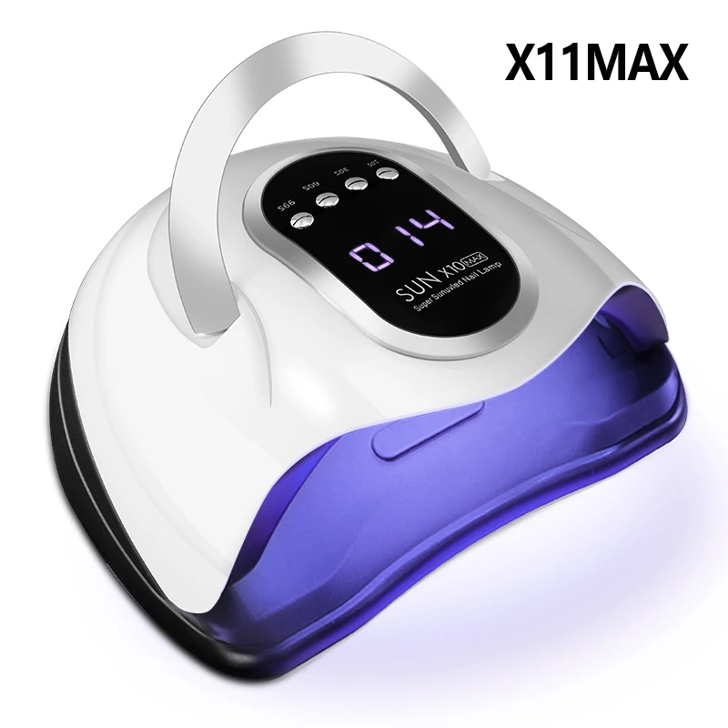Professional 45 LED Nail Lamp Nail Polish Gel Curing Nail Dryer Removable Base Curing Lamp with Timer Sensor Nail Salon Tool