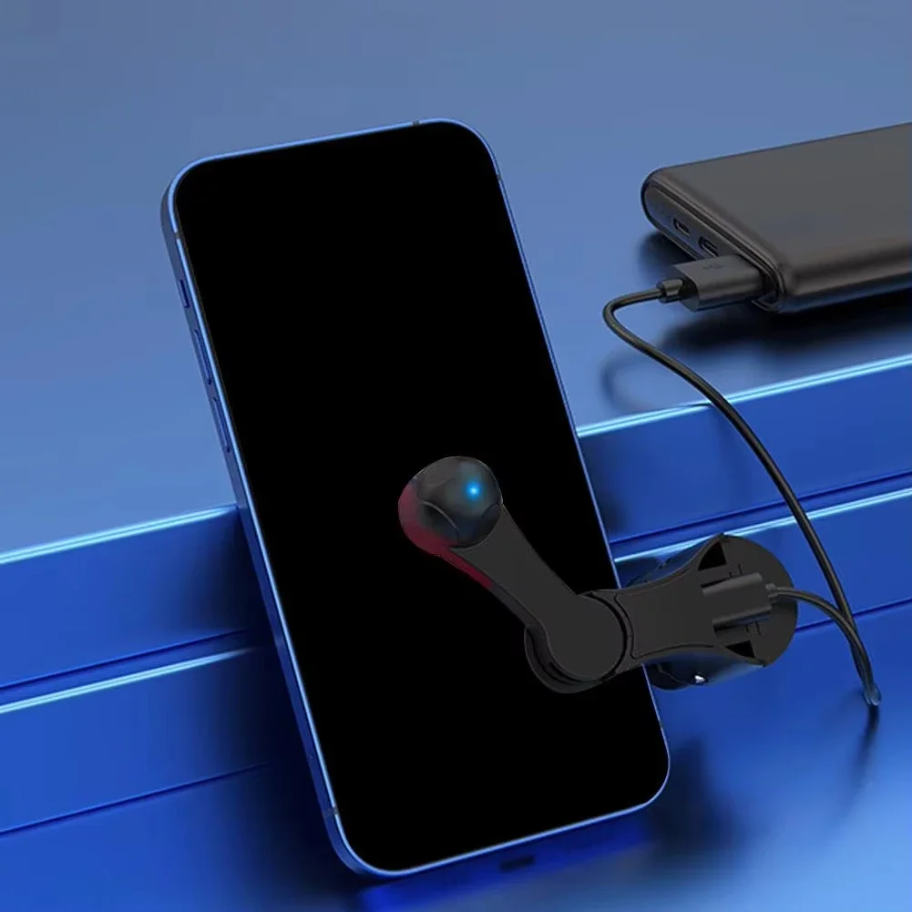 Smartphone Auto Clicker App Screen Touch Assistant Tool for Live Streaming & Mobile Games, Tripod-Mounted Touch Aid