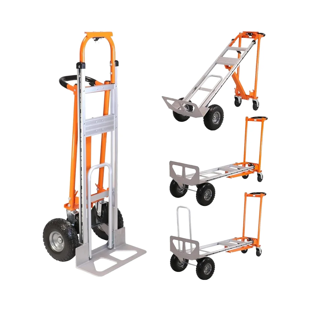 

Четырехколесная складная тележка-платформа с закрытым кузовом, грузоподъемность 1000 фунтов, для тяжелых условий эксплуатации