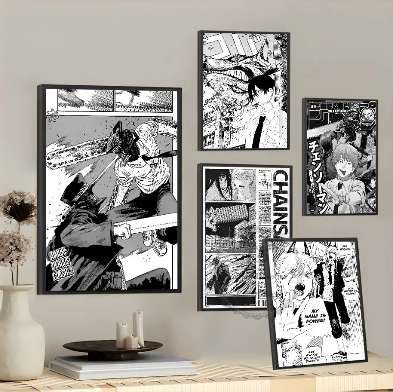 Classic Anime C-Chainsaw M-Man Poster Sticker