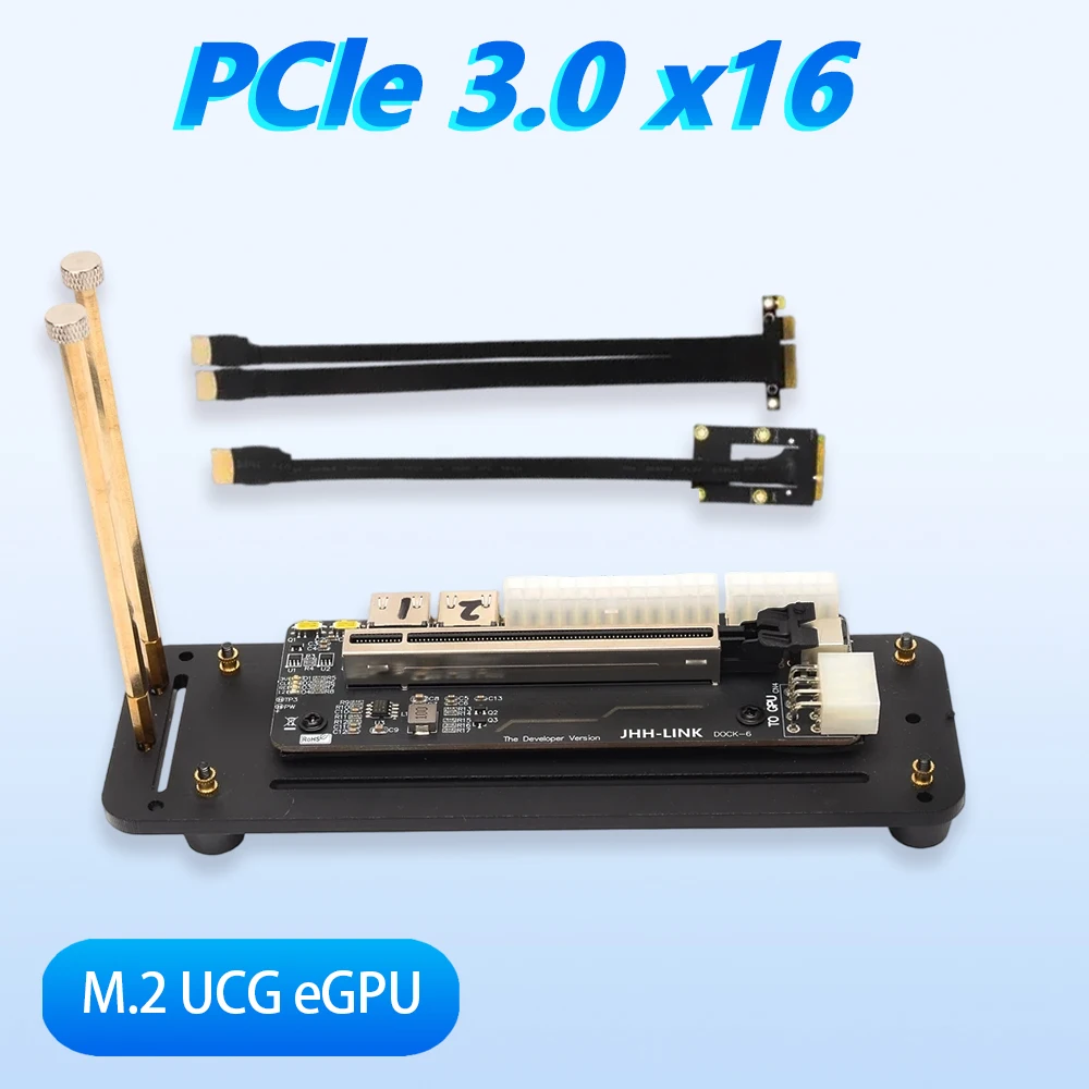 

PCI-E 3.0 X16 к M.2 NVMe Внешняя видеокарта для ноутбука eGPU M2 NGFF mini PCIe x1 X4 Удлинительный кабель с кронштейном ITX STX NUC