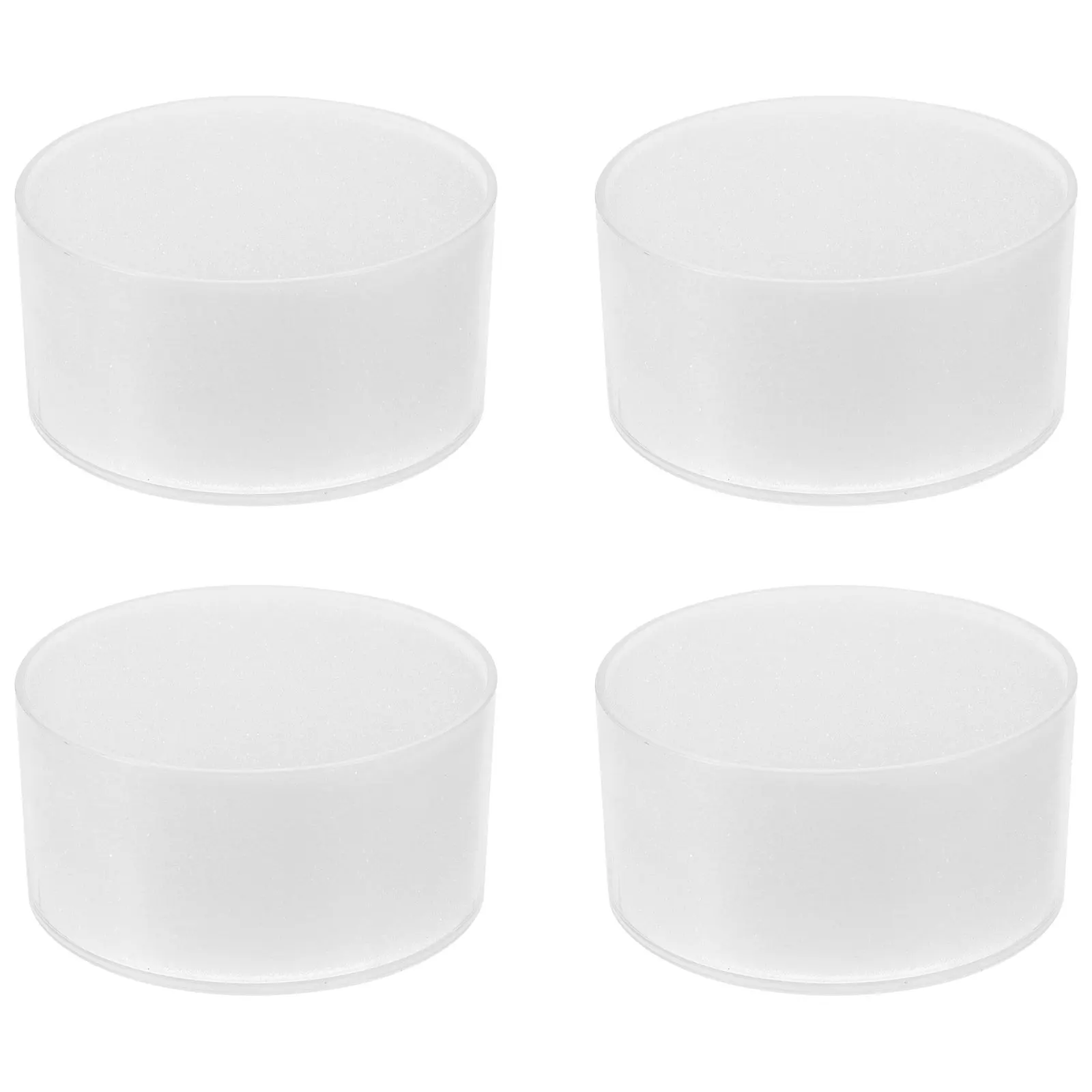 

4 Pcs Fingertip Moistener Sponge Wet Hand Cash Counting Tool Plastic Flower Shape Accessories for Bank Clerk Office Use