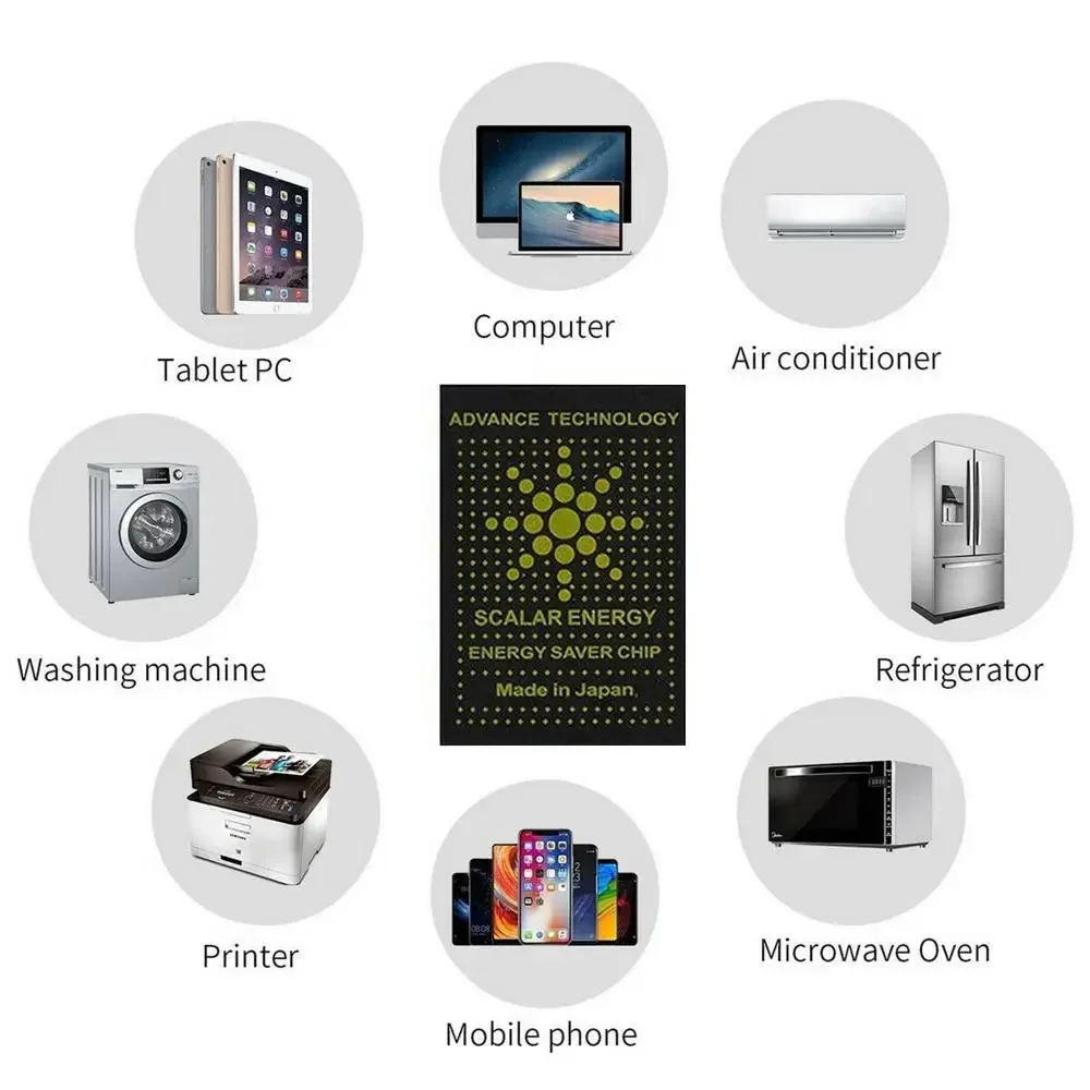 Anti Radiation Phone Sticker, EMF Protection Shield for iPhone Samsung Huawei, Blocks Harmful Waves, Universal Adhesive Film