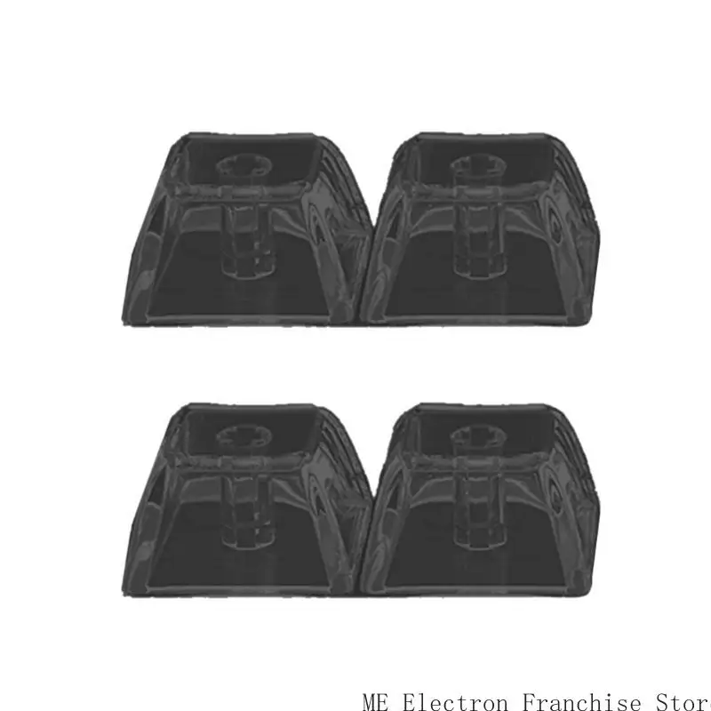 T5EA 4/20Keys XDAプロファイル透明なクリスタルブランクキーキャップセットチェリーMXスイッチ