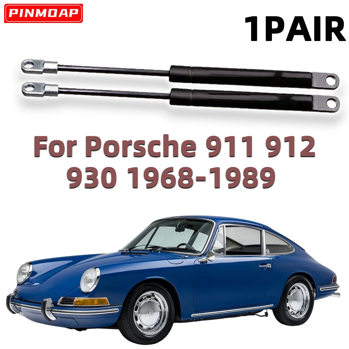 

Front Hood Gas Struts Spring Bar Support Rod For Porsche 911 912 930 1968-1989 OE SG406005 Hood Lift Support Rod