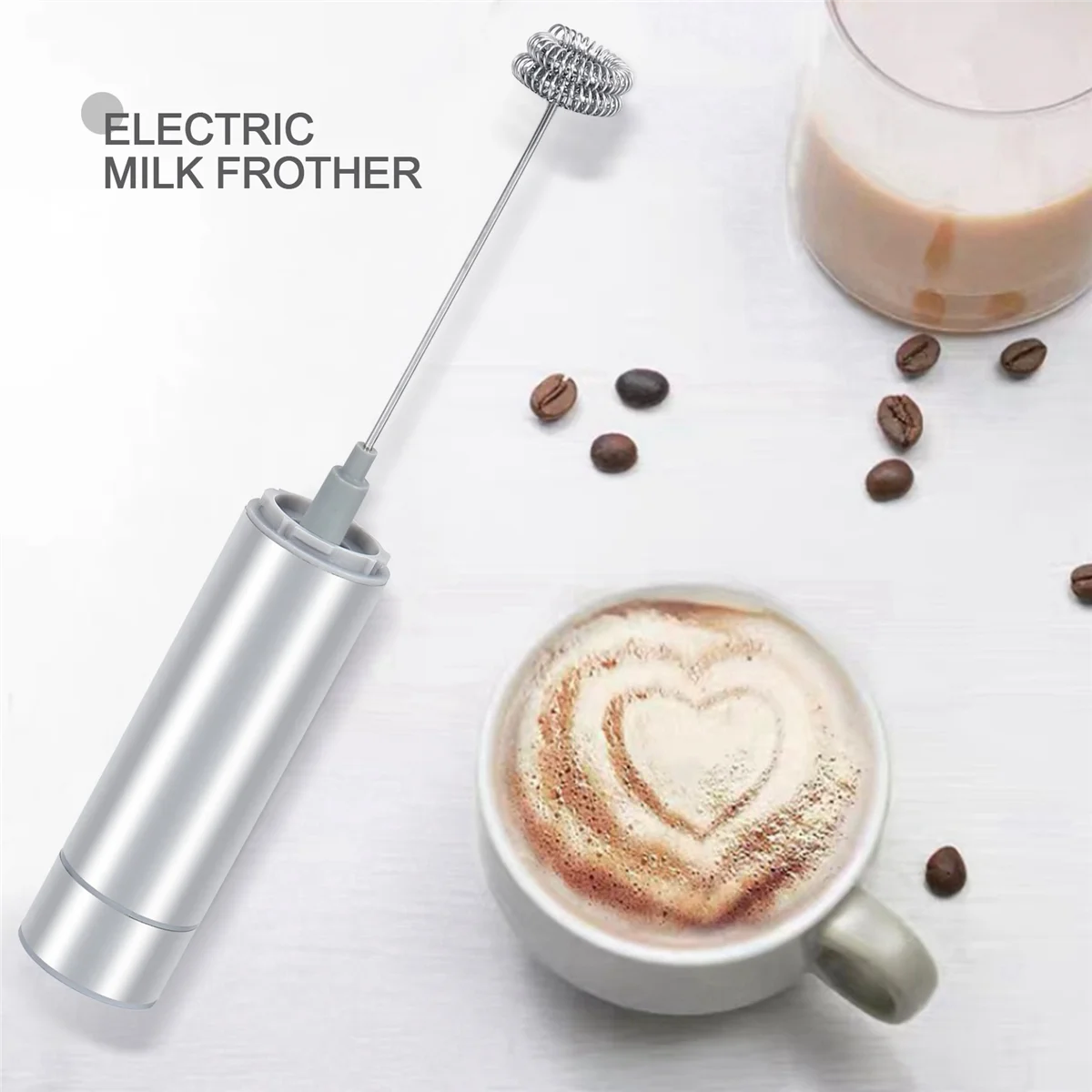 Milk Frother Milk Frother Handheld Electric,Travel Coffee Frother. Coffee Frother for Milk Foaming, Latte/Cappuccino