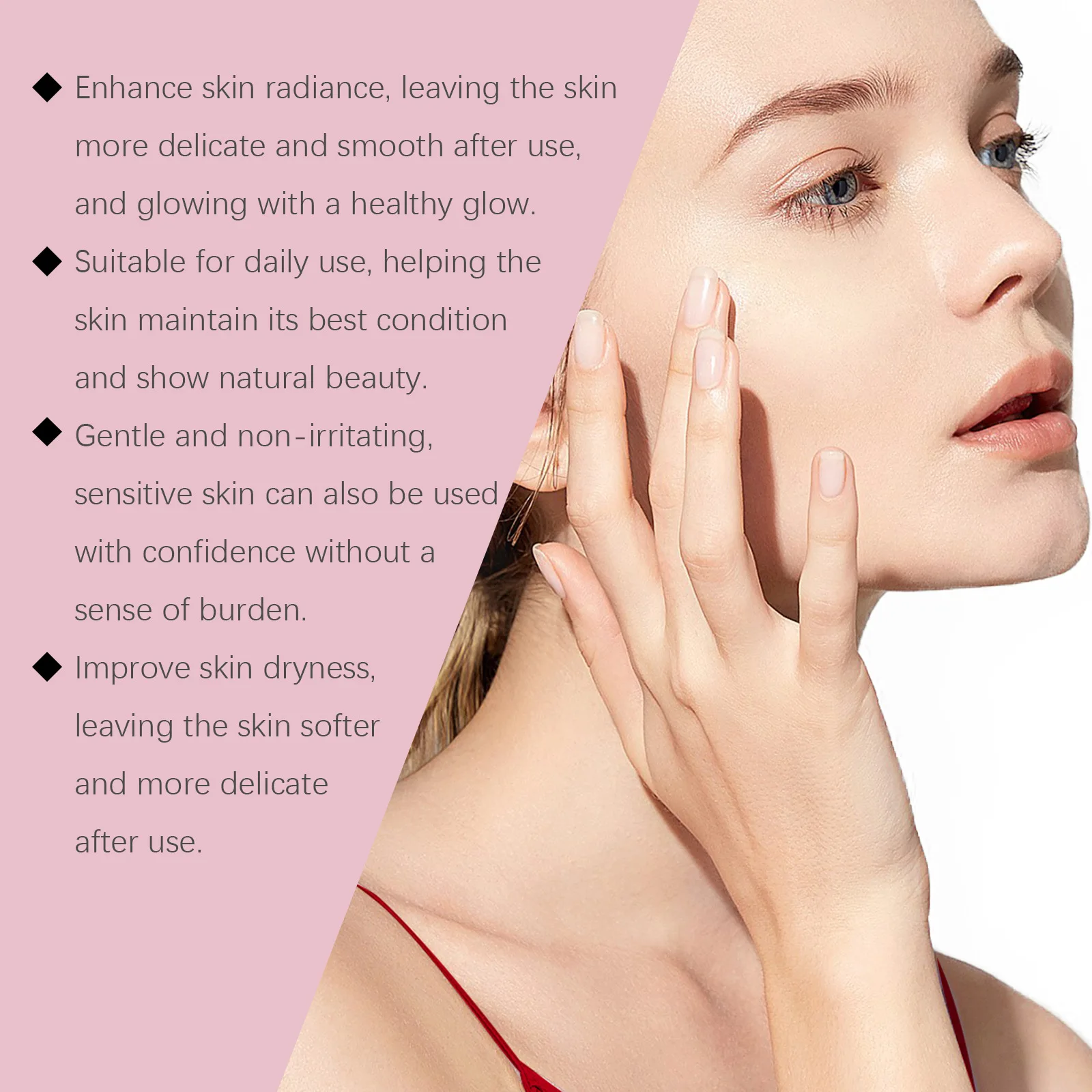 Picture 4: Eelhoe Strawberry Gentle Makeup Remover Cream Shrink Pores Reduce Blackhead Keep Moisturize Oil Control Facial Deep Clean Creams