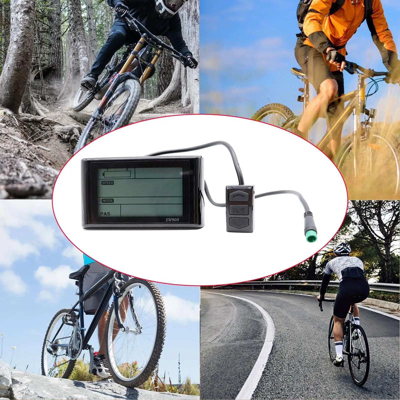 Bike Computer Maximum Speed Average Speed Digital Display Bike Odometer