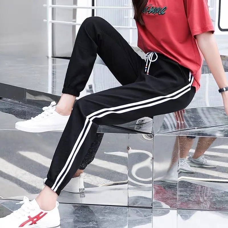 Calças femininas elegantes rendas crochê guarnição cintura alta festa noite slim fit chique calças formais moda