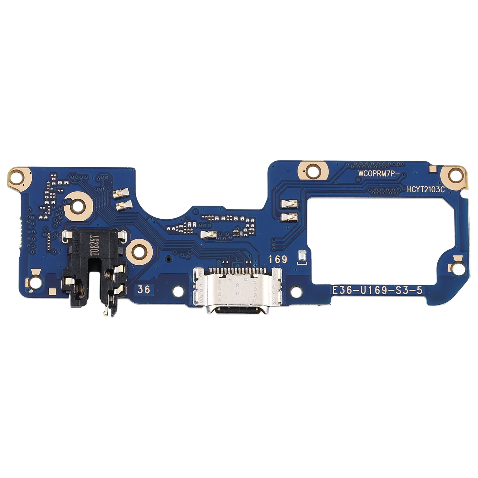 Charging Port Board For OPPO Realme 7 Pro RMX2170 USB Charging Dock Power Connector Flex Cable Replacement Repair