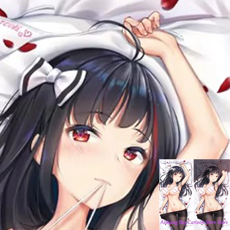 

Anime Dakimakura Pillow Cover Large Breasts Double Sided Print Life-size Body Pillow Case Decoration