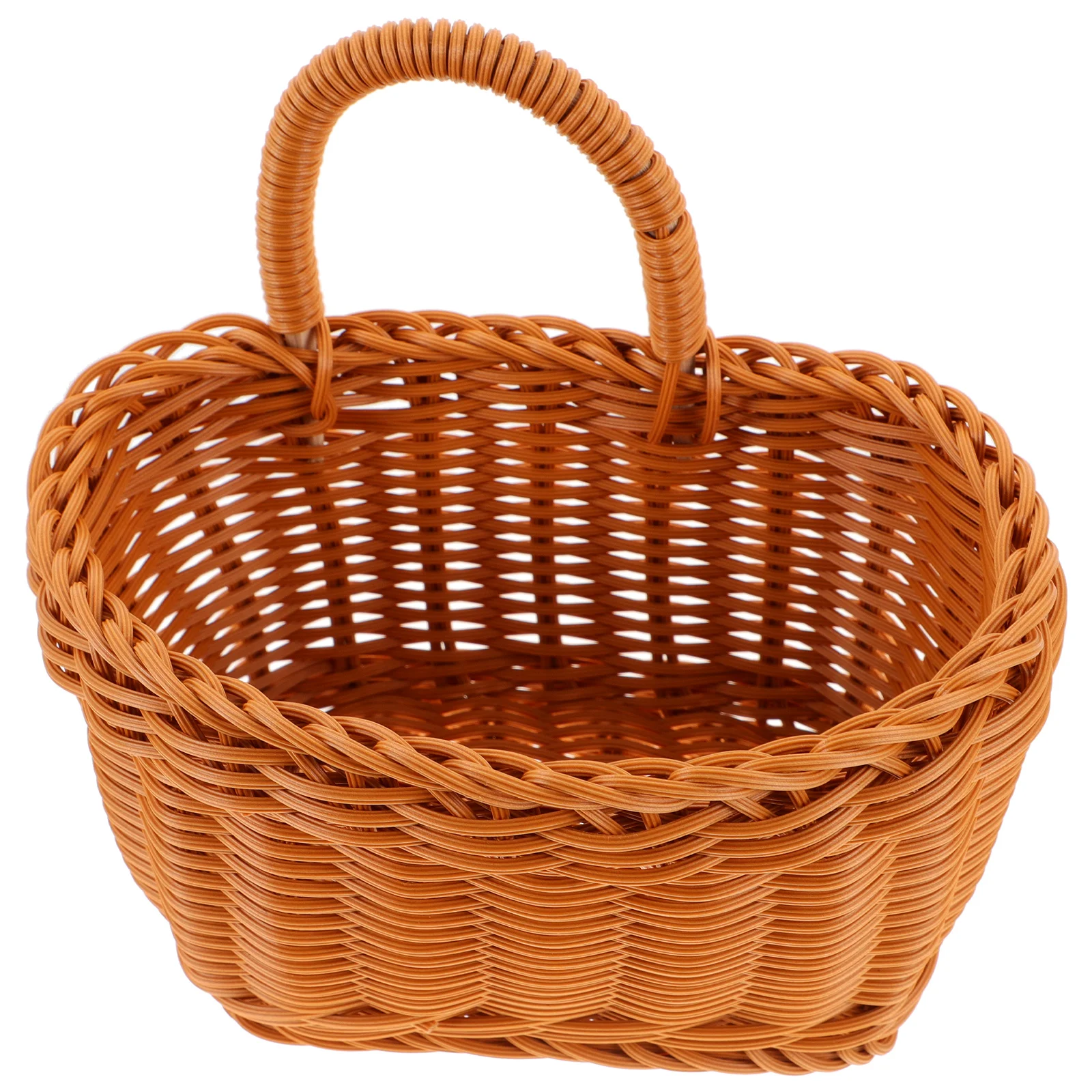 

Basket Woven Kitchen Vegetable Fruit Garlic For Home Restaurant Large Capacity Rustic Style Premium Material Hanging
