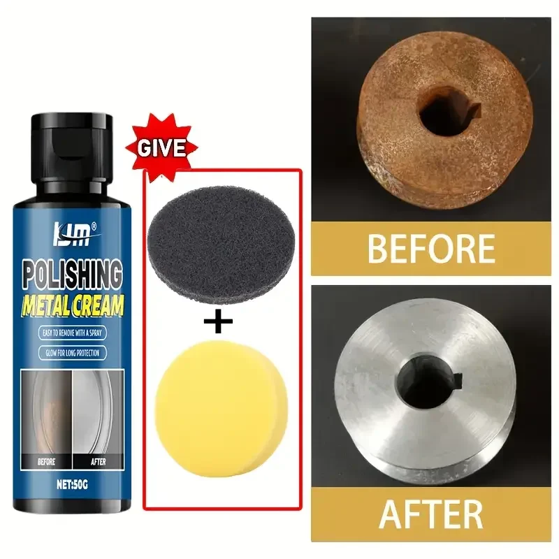 Pemoles logam serbaguna, renovasi barang-barang rumah tangga krom dengan cepat, peralatan makan baja tahan karat, dan permukaan logam lainnya