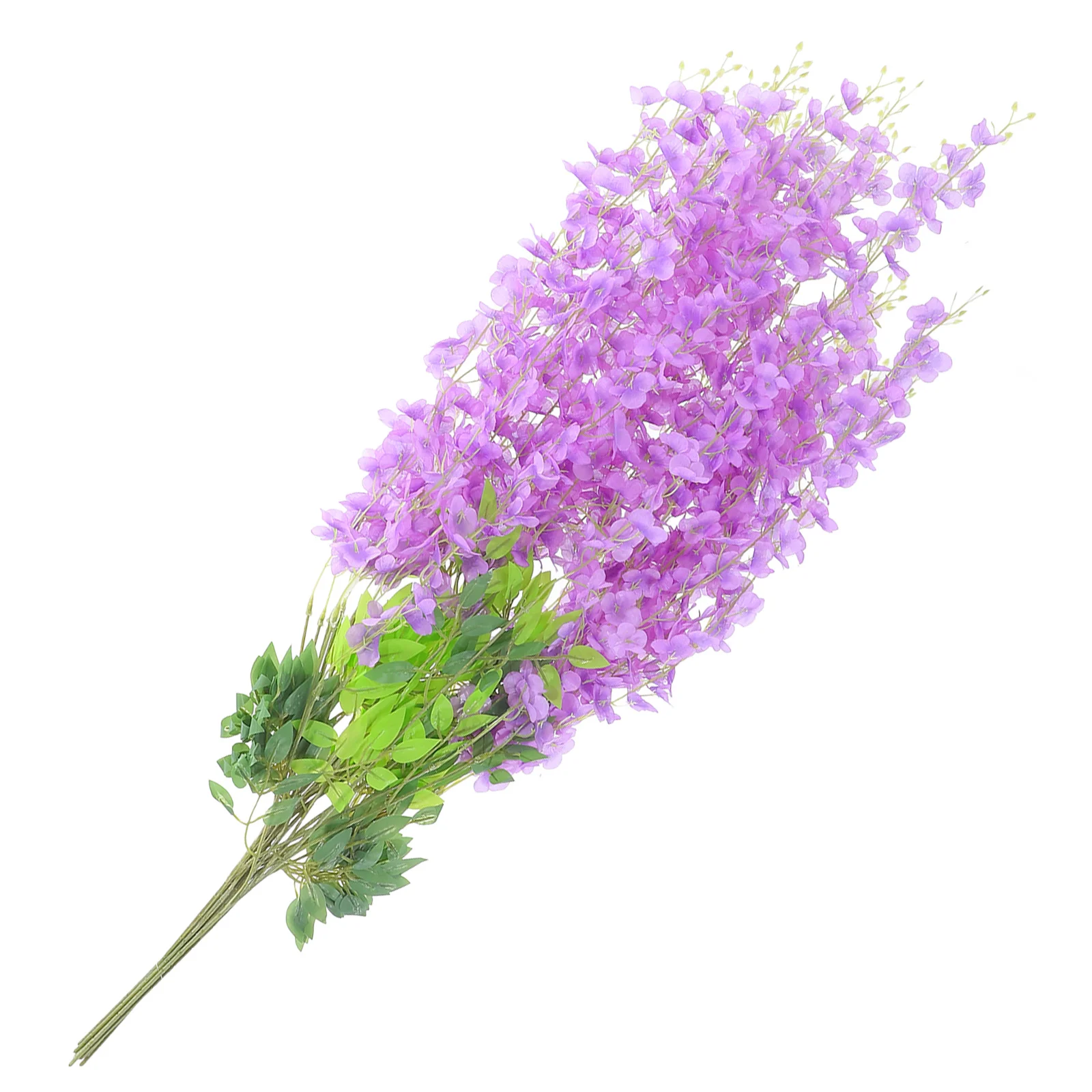 

24 Pcs Artificial Hanging Wisteria Fake Flowers Wall Decorations Plastic for Wedding